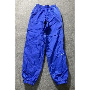 Vintage Y2K Nike Track Pants Womens Small‎ Blue Cuffed Zip Ankle